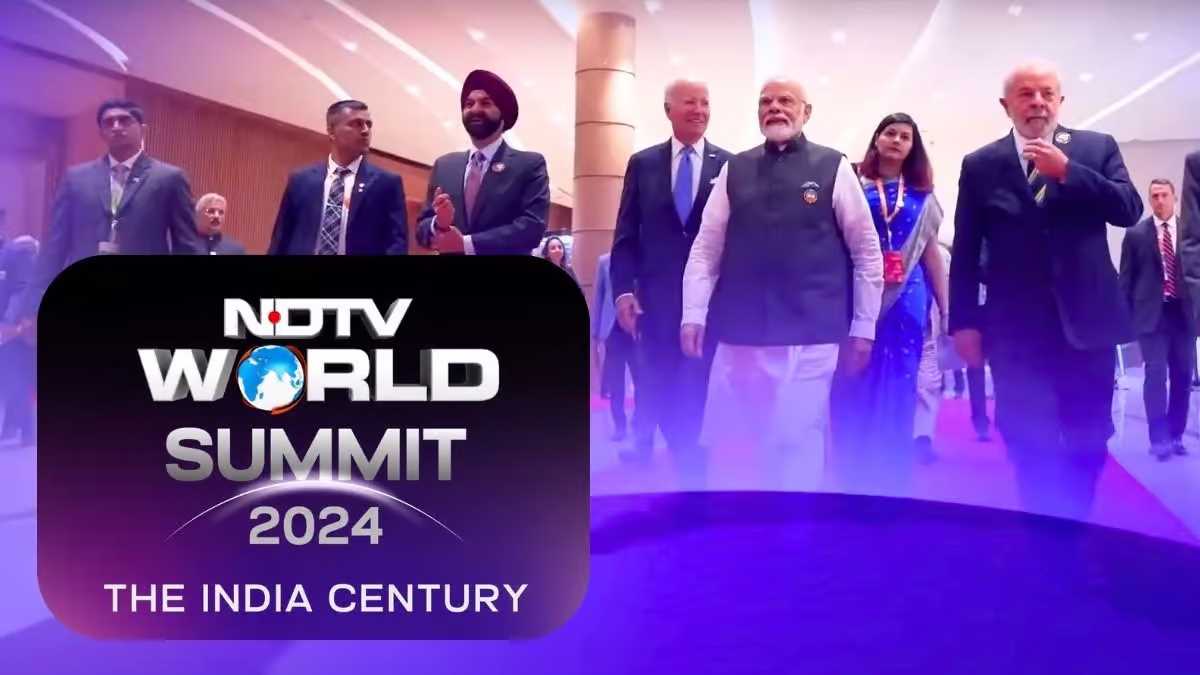 इंडिया सेंचुरी पर पीएम मोदी की राय से एनडीटीवी वर्ल्ड समिट-2024 का आगाज